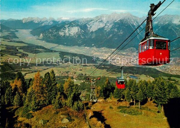 Patscherkofel Bergbahn Blick auf Igls Innsbruck Mutte
