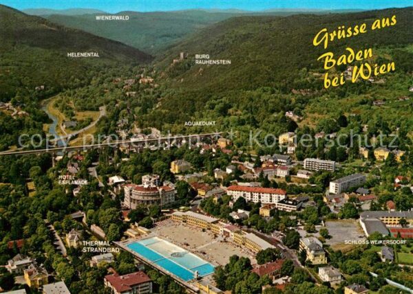 Baden Wien Heilbad Kurstadt Kongressstadt Thermalb