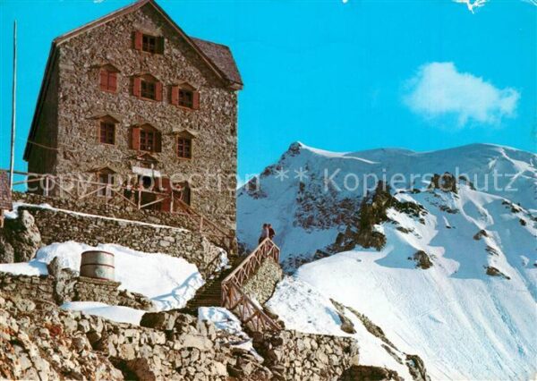 Payerhuette Rifugio Pajer Cima Ortles Berghütte Ort