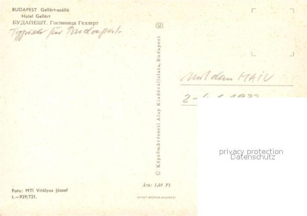 Budapest Gellert szallo Hotel Gellert – Bild 2