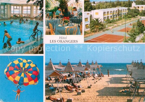 Hammamet Hotel Les Orangers Restaurant Hallenbad