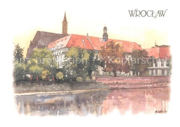 Wroclaw Budynek filologii Uniwersytetu Wroclaws