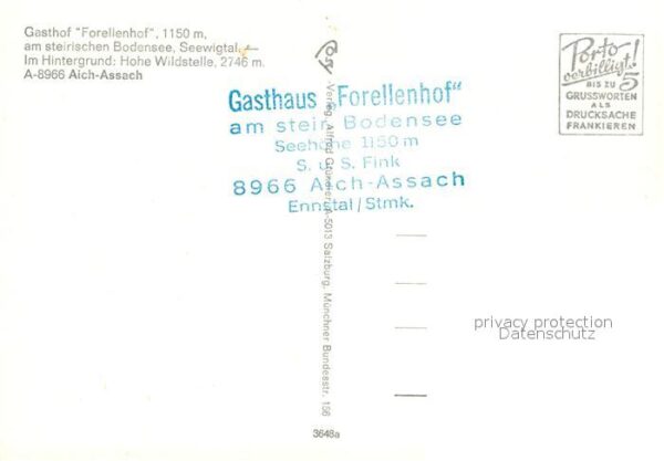 Aich Assach Steiermark Gasthof Forellenhof am steirischen Bode – Bild 2