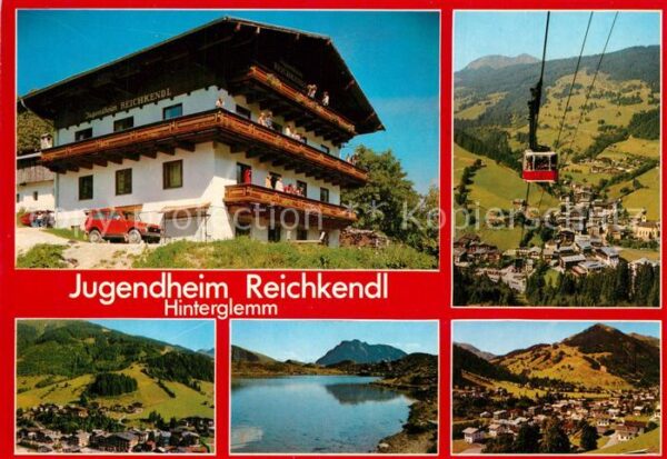 Hinterglemm Saalbach Jugendheim Reichkendl Bergbahn Landscha