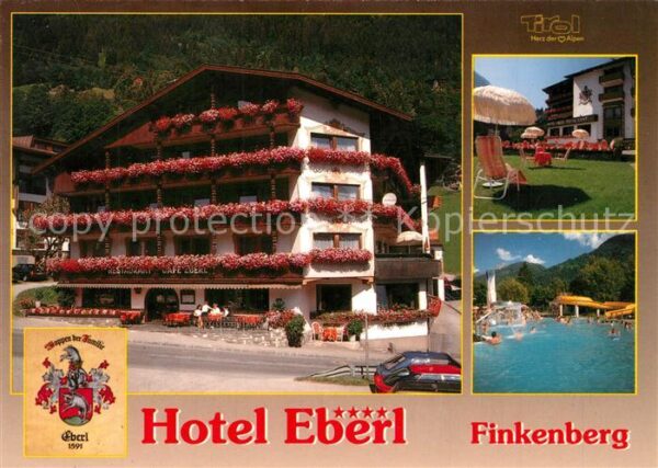 Finkenberg Tirol Hotel Eberl Garten Liegewiese Freibad