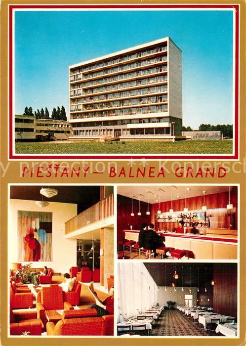 Piestany Hotel Balnea Grand Bar Restaurant