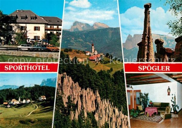 Lengmoos Ritten Sporthotel Spögler Landschaftspanorama