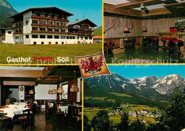 Soell Tirol Gasthof Tyrol Panorama Kaisergebirge