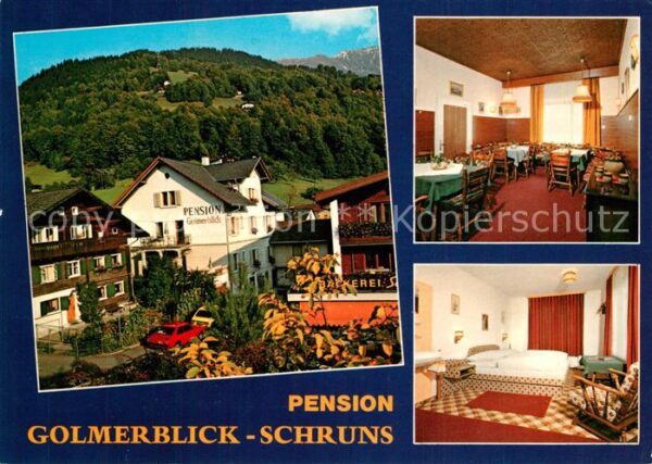 Schruns Vorarlberg Pension Golmerblick Montafon