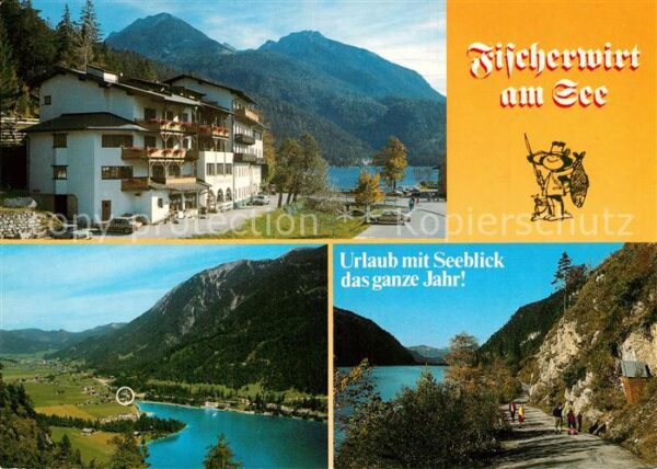 Achenkirch Fischerwirt am See Landschaftspanorama