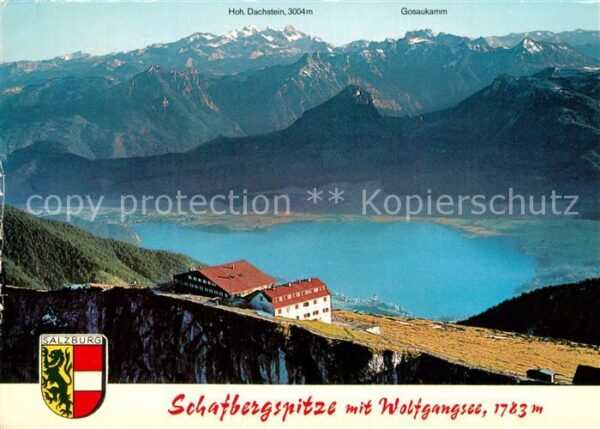 St Wolfgang Salzkammergut Schafbergspitze mit Wolfgangsee Hoher D