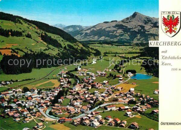 Kirchberg Tirol mit Kitzbüheler Horn Kitzbüheler Alpen
