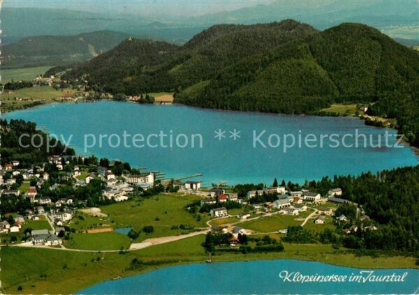 Klopeinersee Jauntal Fliegeraufnahme