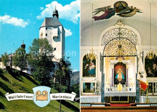 Mariastein Tirol Wallfahrtskirche 14. Jhdt. Gotisches Gn