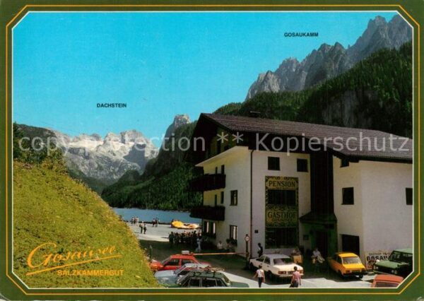 Gosau Oberoesterreich Gasthof Pension Gosausee Dachsteingebir