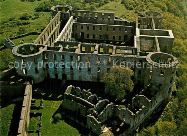 Borgholm Slottsruinen Schlossruine Fliegeraufnah