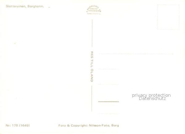 Borgholm Slottsruinen Schlossruine Fliegeraufnah – Bild 2
