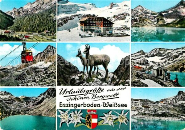 Zell See Enzingerboden Weisssee Bergsee Berghaus