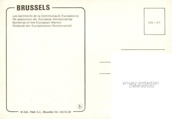 Brussels Buildings of the European Market Batime – Bild 2