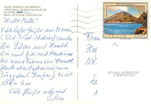 Meran Merano Hotel Pension Sittnerhof – Bild 2