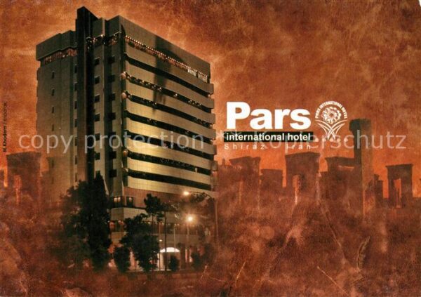 Shiraz Pars International Hotel Nachtaufnahme