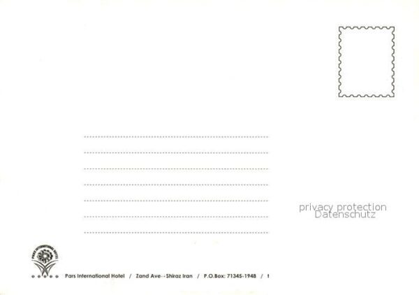 Shiraz Pars International Hotel Nachtaufnahme – Bild 2