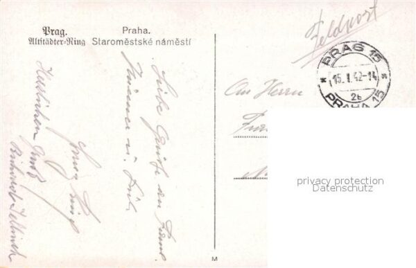Prag Prahy Prague Altstädter Ring – Bild 2