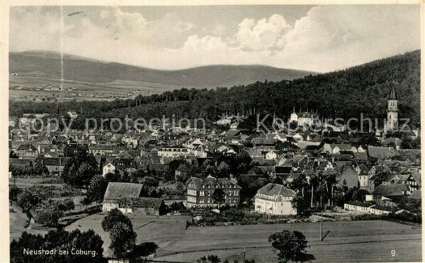 Neustadt Coburg Panorama