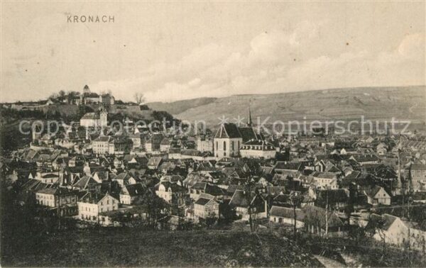 Kronach Oberfranken Panorama