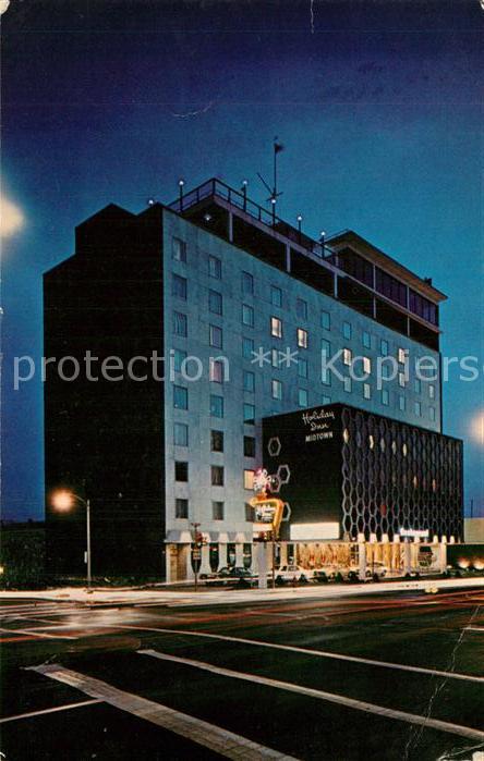 Milwaukee Wisconsin Holiday Inn Midtown Nacht