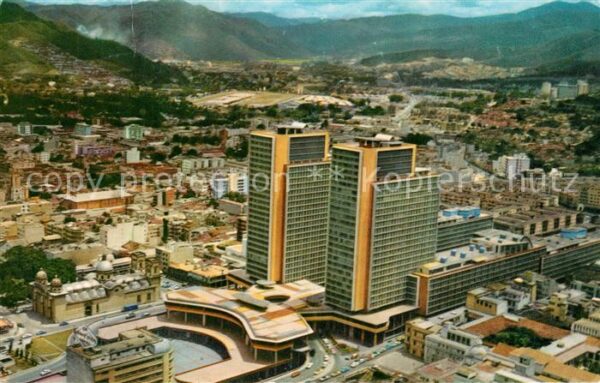 Caracas Centro Simon Bolivar  Fliegeraufnahme