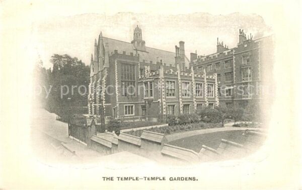 London The Temple Temple Gardens