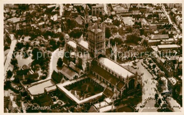 Gloucester Fliegeraufnahme Cathedral