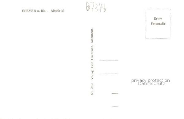 Speyer Rhein Altpörtel – Bild 2
