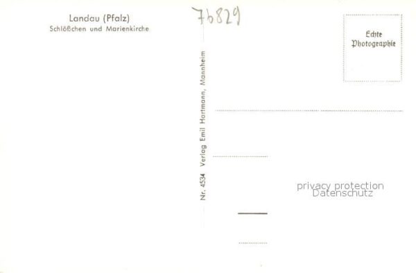 Landau Pfalz Schlösschen Marienkirche – Bild 2