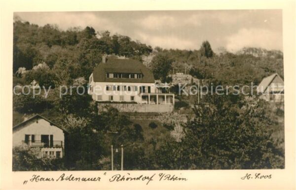 Rhoendorf Haus Adenauer