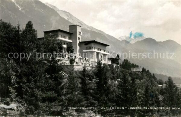 Hungerburg Innsbruck Terrassenhotel Mariabrunn