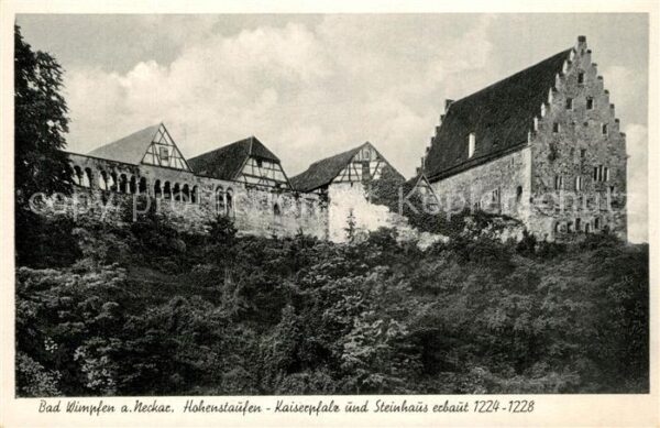 Bad Wimpfen Hohenstaufen Kaiserpfalz Steinhaus