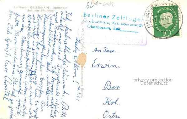 Grebenhain Berliner Zeltlager – Bild 2