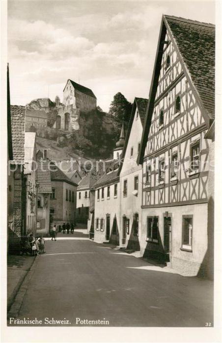 Pottenstein Oberfranken Ortsansicht