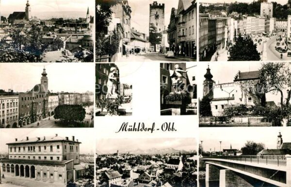 Muehldorf Inn Stadtansichten