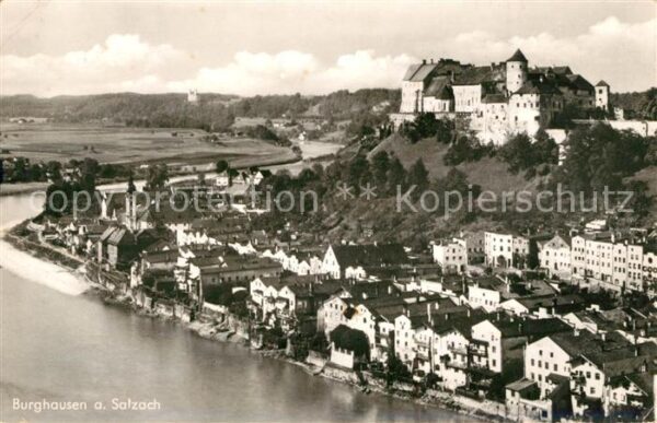 Burghausen Salzach Festung Panorama