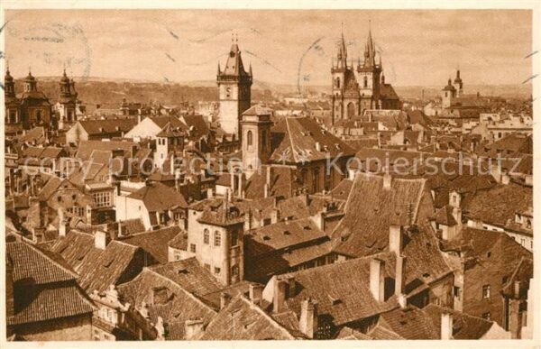 Prag Prahy Prague Altstädter Dächer