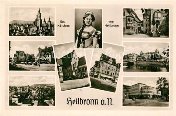 Heilbronn Neckar Kätchen von Heilbronn Stadtansichten