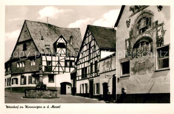 Winningen Mosel Weinhof Brunnen