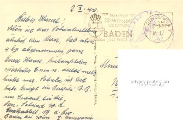 Baden Wien Ruine Rauhenstein – Bild 2