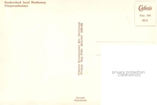 Norderney Nordseebad Fliegeraufnahme – Bild 2