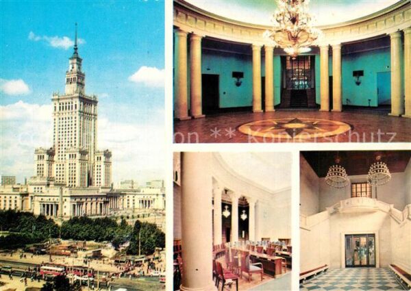 Warszawa Palac Kultury Rathaus