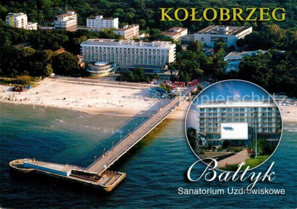 Kolobrzeg Polen Sanatorium Baltyk