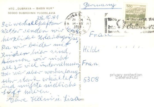 Dubrovnik Ragusa Fliegeraufnahme – Bild 2
